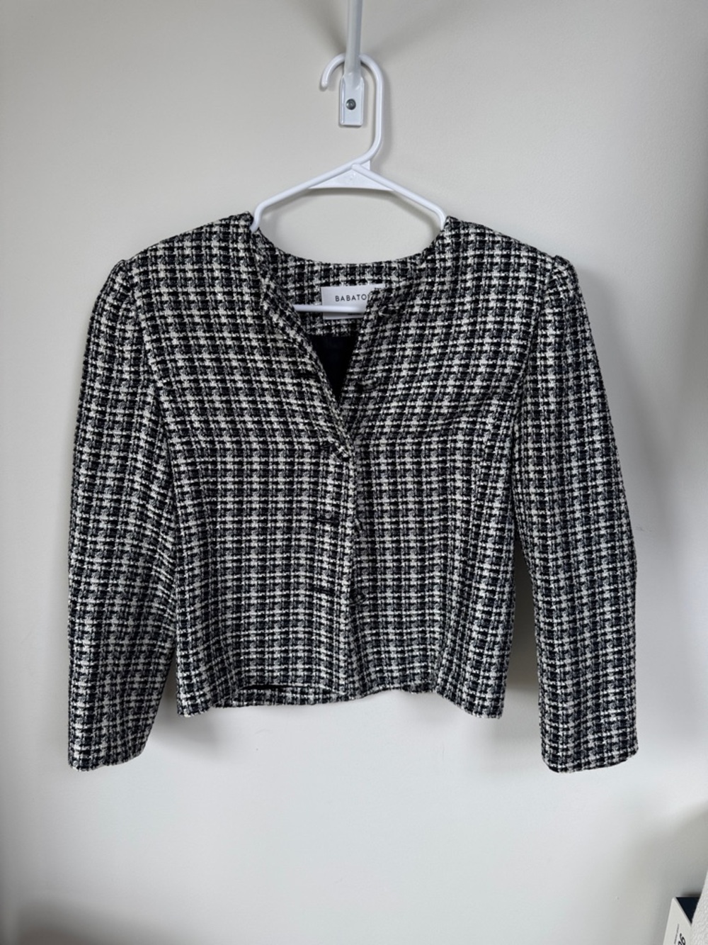 Aritzia Babaton tweed jacket